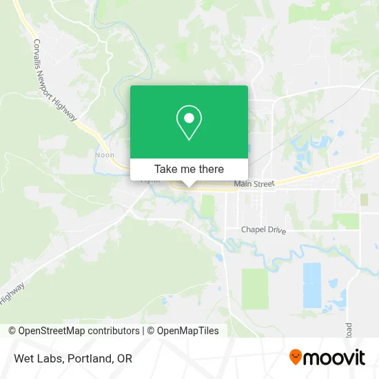 Wet Labs map