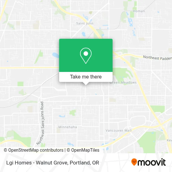 Lgi Homes - Walnut Grove map