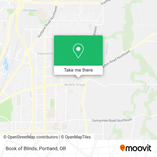 Book of Blinds map