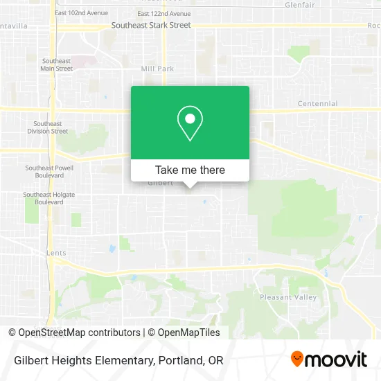 Gilbert Heights Elementary map