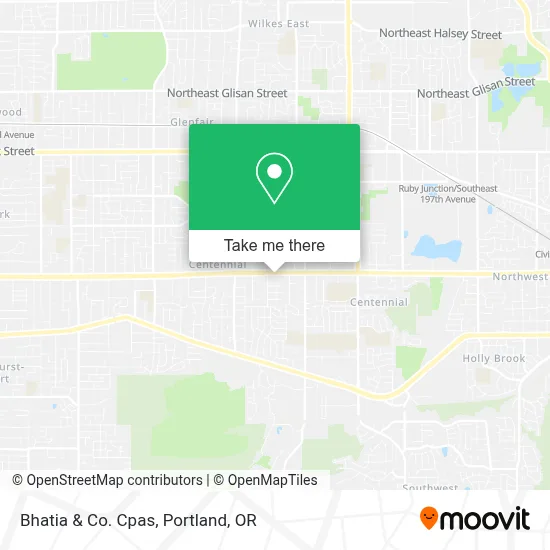 Bhatia & Co. Cpas map