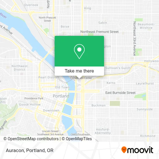 Auracon map