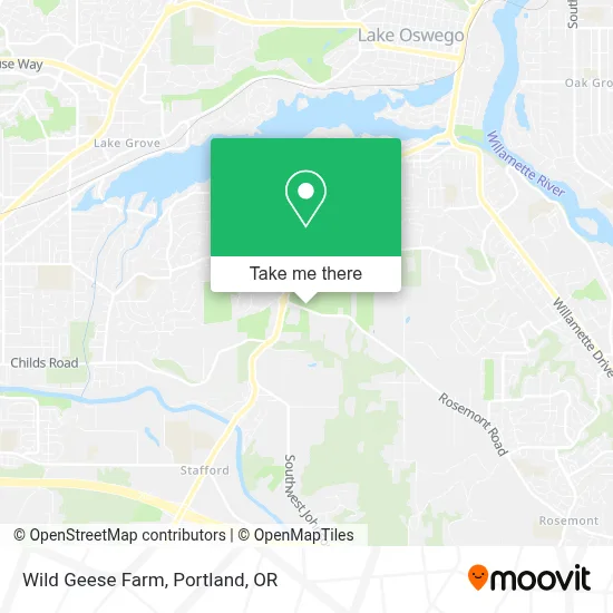 Wild Geese Farm map