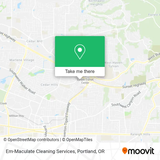 Em-Maculate Cleaning Services map