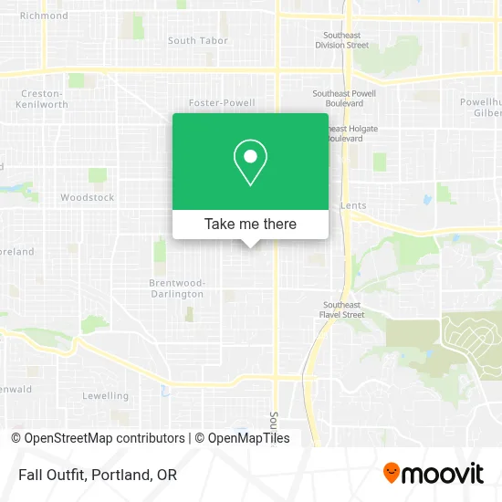 Fall Outfit map
