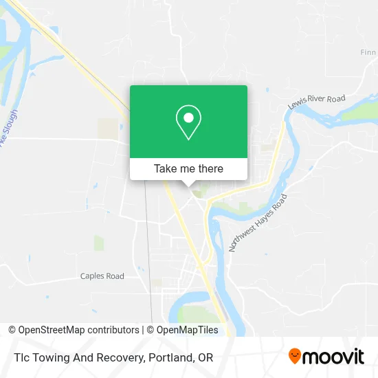 Tlc Towing And Recovery map