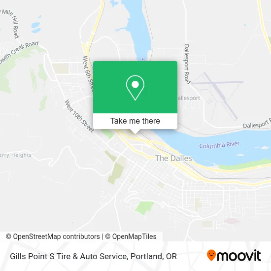 Gills Point S Tire & Auto Service map