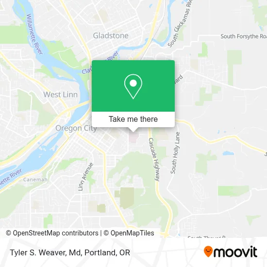 Tyler S. Weaver, Md map