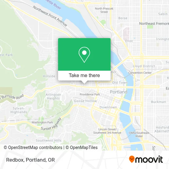 Redbox map