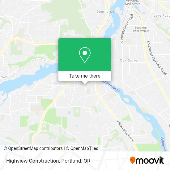 Highview Construction map