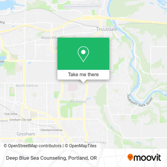 Deep Blue Sea Counseling map