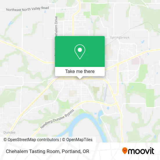 Chehalem Tasting Room map