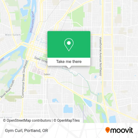 Gym Curl map