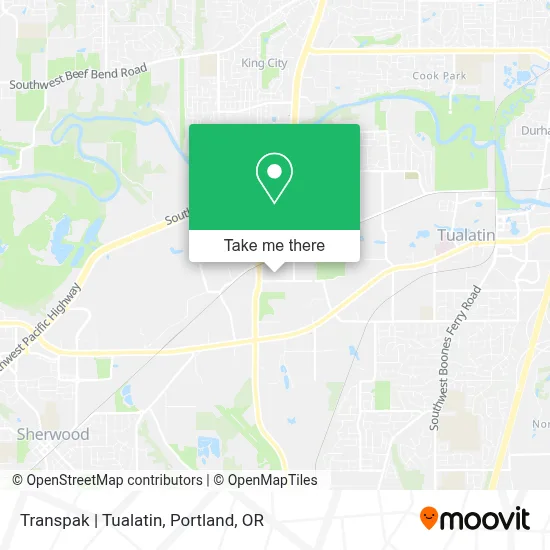 Transpak | Tualatin map