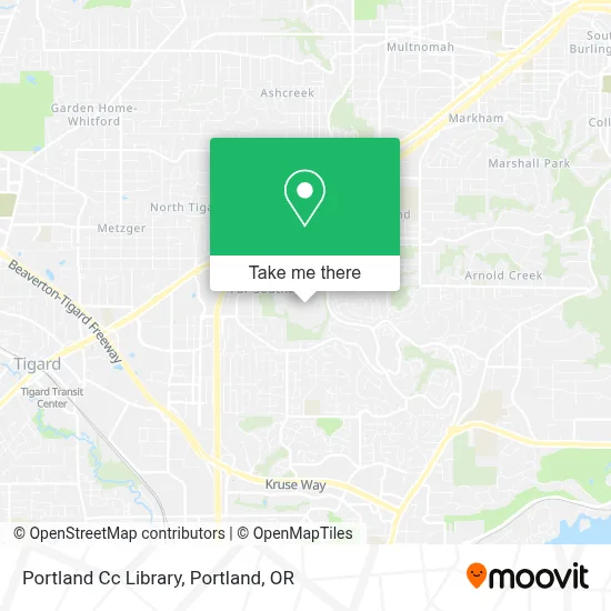 Portland Cc Library map