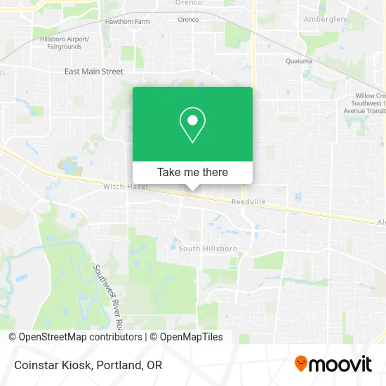 Coinstar Kiosk map