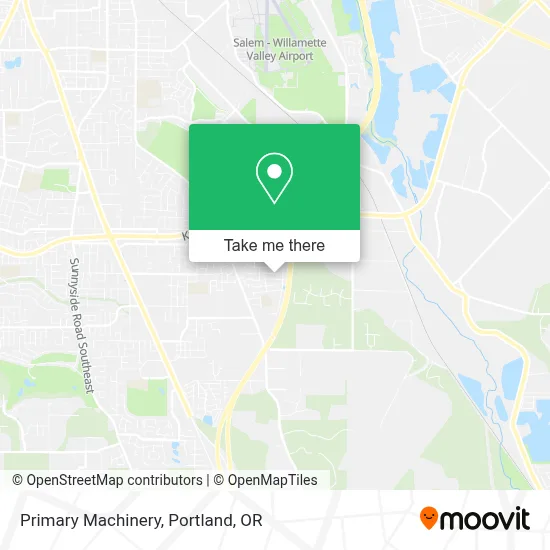 Primary Machinery map