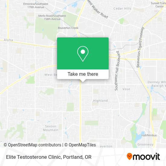 Elite Testosterone Clinic map