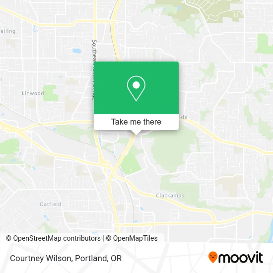 Courtney Wilson map