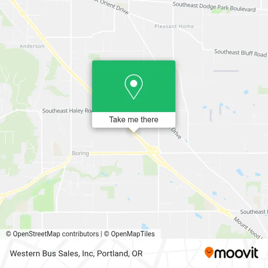 Western Bus Sales, Inc map