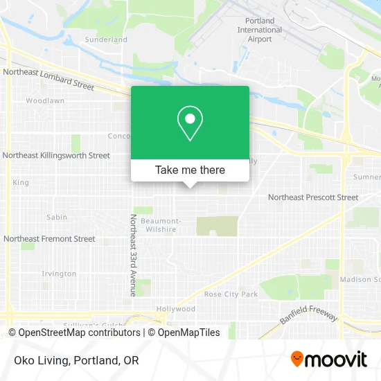 Oko Living map