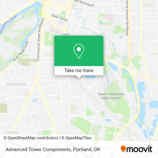Advanced Tower Components map