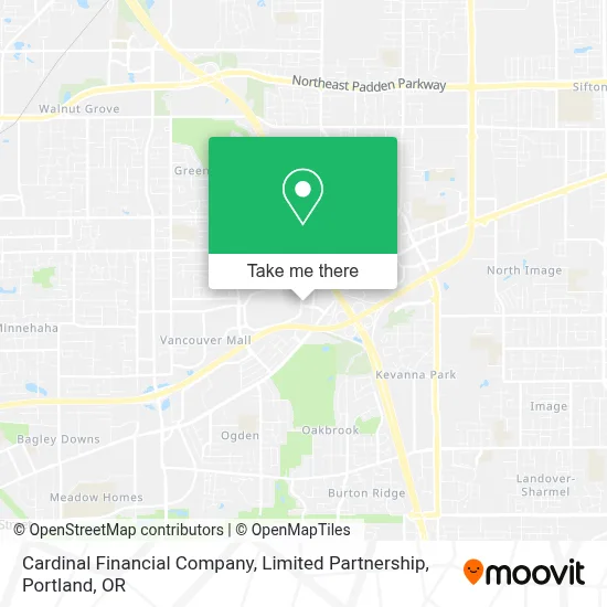 Cardinal Financial Company, Limited Partnership map