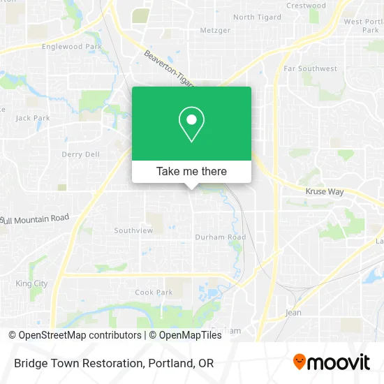 Bridge Town Restoration map