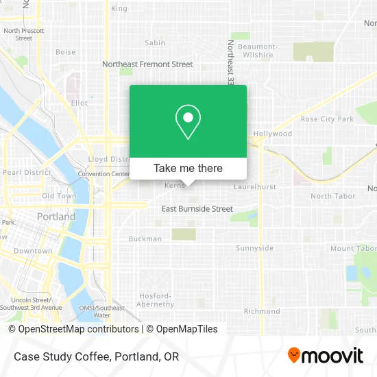 Case Study Coffee map