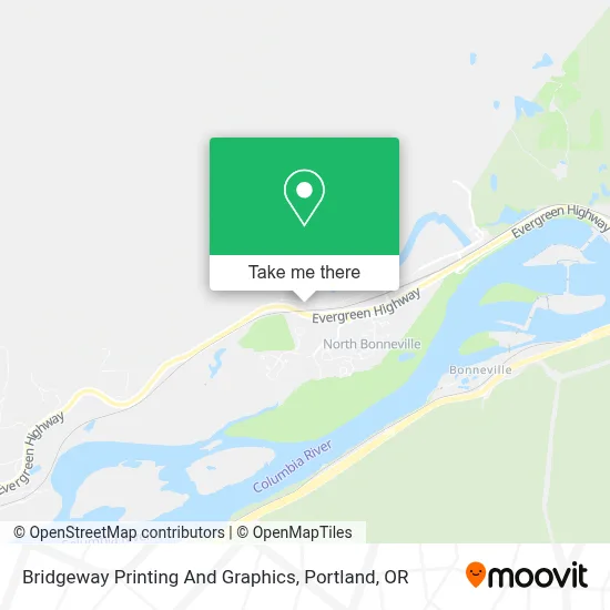 Bridgeway Printing And Graphics map