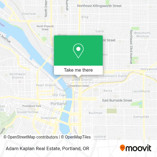Adam Kaplan Real Estate map