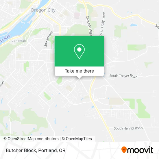 Butcher Block map