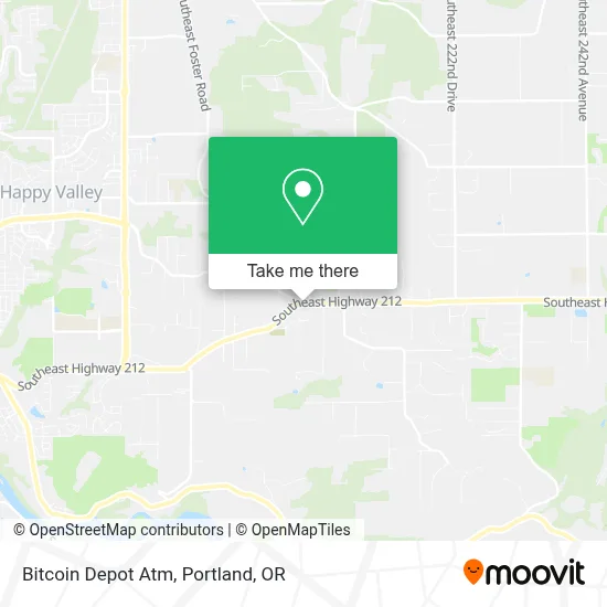 Bitcoin Depot Atm map