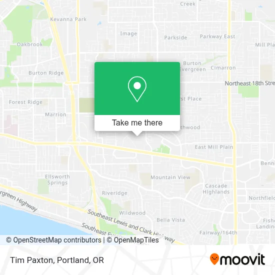 Tim Paxton map