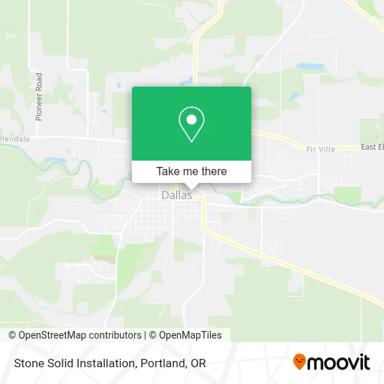 Stone Solid Installation map