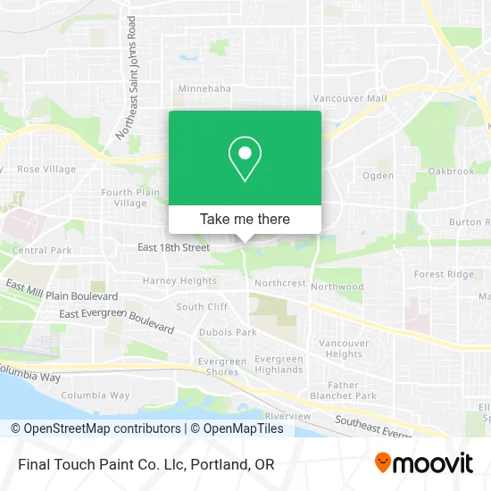 Final Touch Paint Co. Llc map