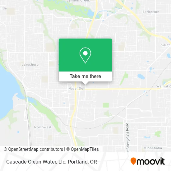 Cascade Clean Water, Llc map