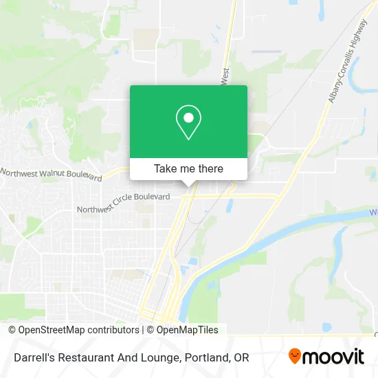 Darrell's Restaurant And Lounge map