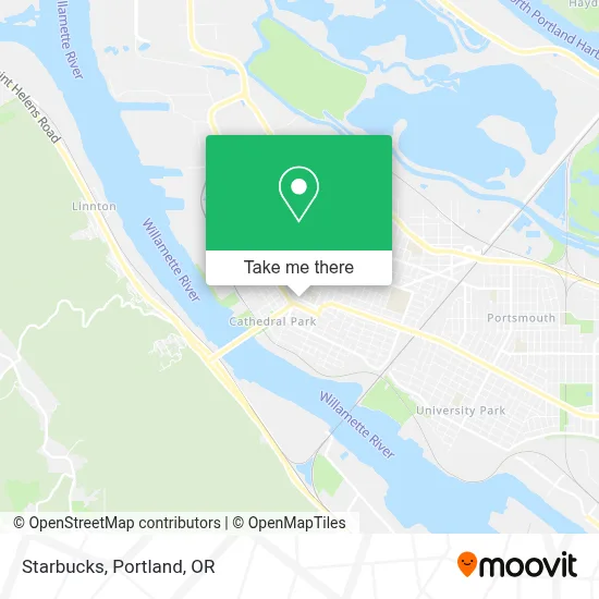Starbucks map