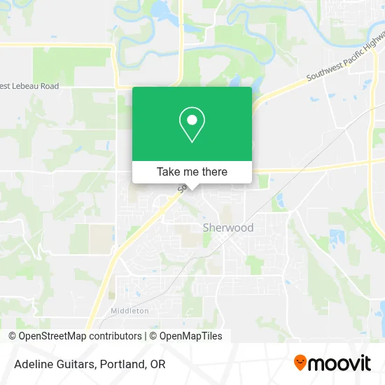 Adeline Guitars map