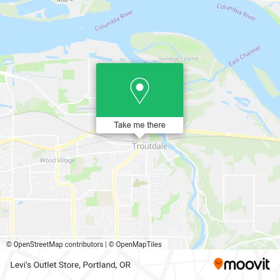 Levi's Outlet Store map