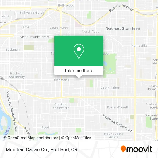 Meridian Cacao Co. map