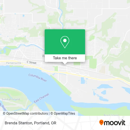 Brenda Stanton map