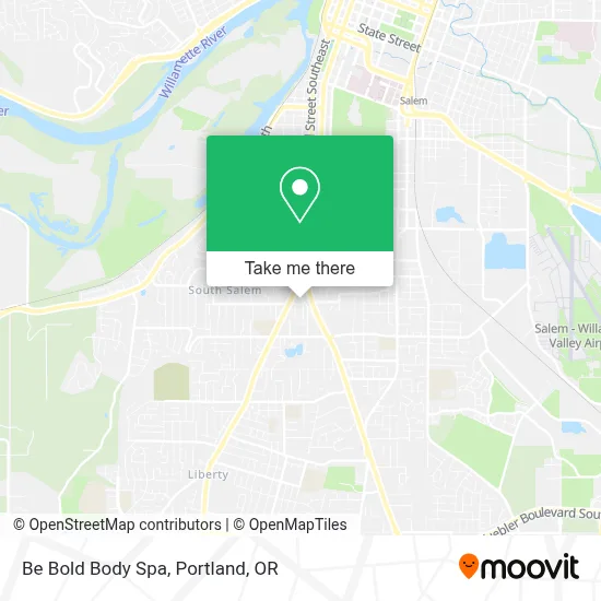 Be Bold Body Spa map