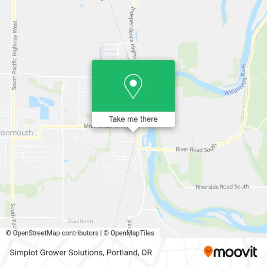 Simplot Grower Solutions map