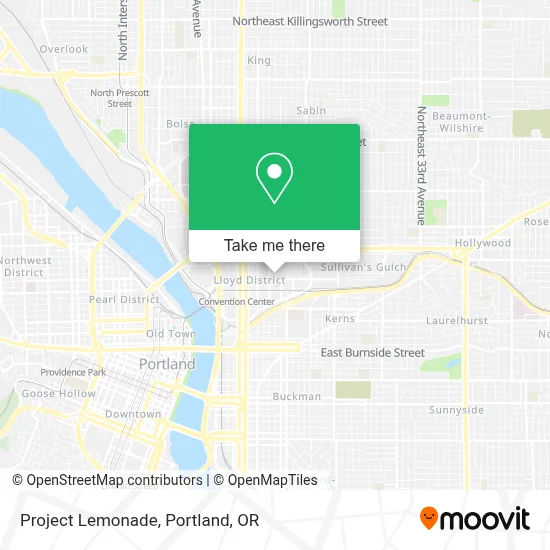 Project Lemonade map