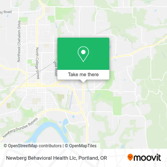Newberg Behavioral Health Llc map