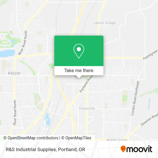 R&S Industrial Supplies map