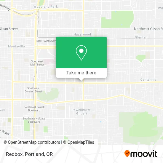 Redbox map