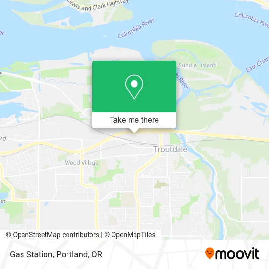 Gas Station map
